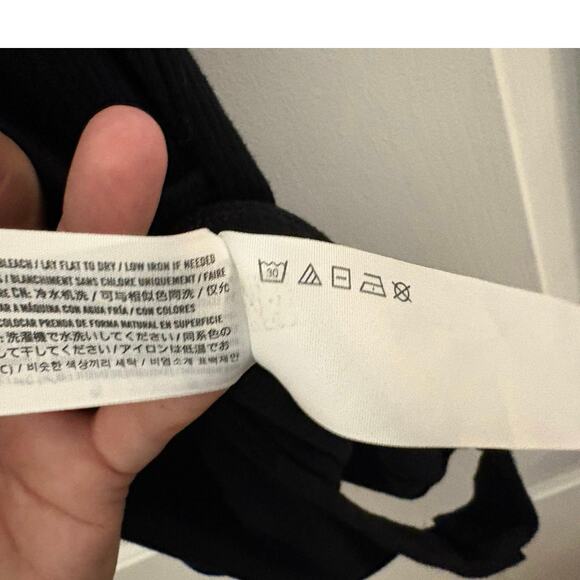 Abercrombie and Fitch Black Bodysuit Sleeveless Woman’s SM Goth Sexy Open Back - Picture 6 of 9